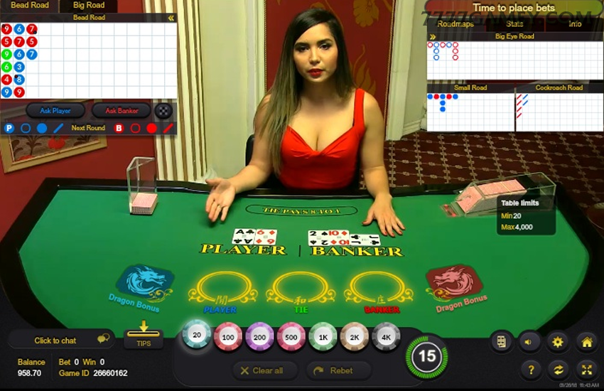 Guia rápido de apostas ao vivo na 7777game